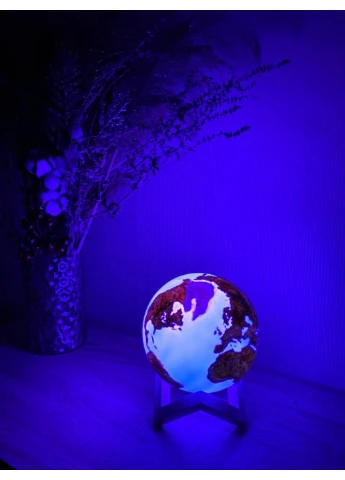 Ночник-светильник 3D "Земля" 15 см 3DTOYSLAMP (266419514)