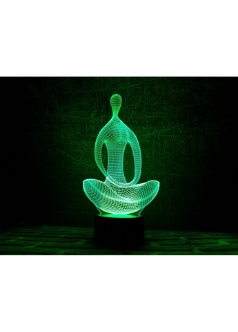 Ночник-светильник 3D "Медитация" 27х14 см 3DTOYSLAMP (266419477)