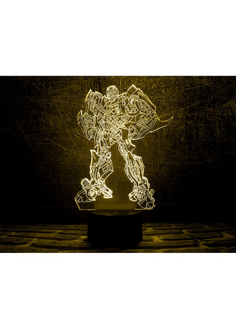 Нічник-світильник 3D "Трансформер 2" 3DTOYSLAMP (266420300)