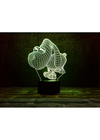 Ночник-светильник 3D "Песик" 21х15 см 3DTOYSLAMP (266420302)