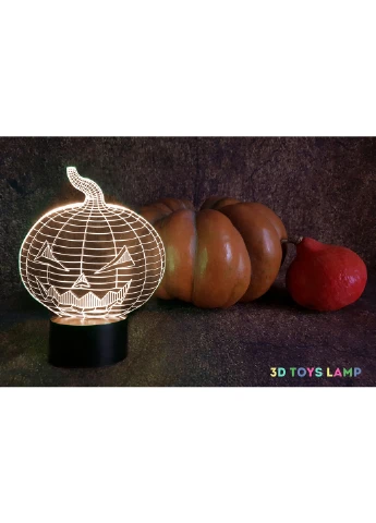 Нічник-світильник 3D "Хеллоуїн" 22х16 см 3DTOYSLAMP (266420116)