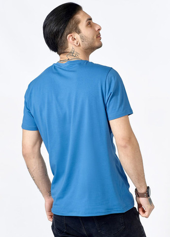 Синяя футболка luxury Gen