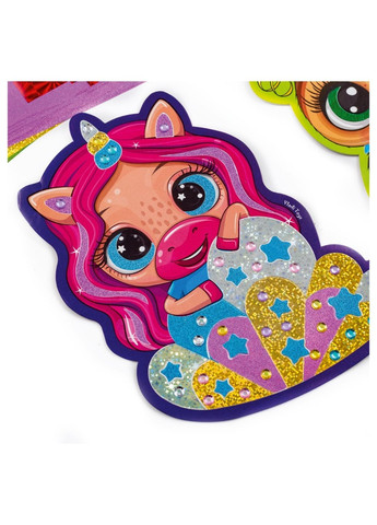 Набор для творчества "Foil Art. Волшебные животные" VT4433-10 (укр) Vladi toys (266422363)