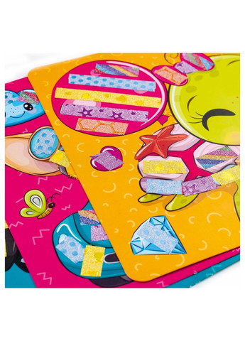 Набір для творчості "Strips Art. Щасливі мордочки" VT4433-13 (укр) Vladi toys (266422378)