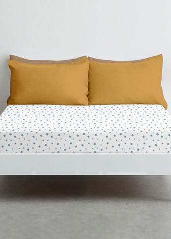 Простынь на резинке в детскую кроватку 60х120 BLUE STARS (4822052146620) Cosas (266619531)