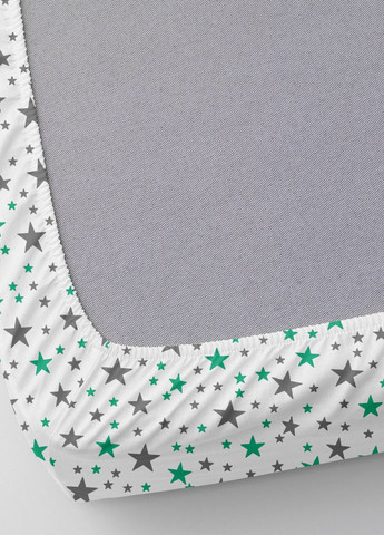 Простынь на резинке 90х200 MINT STARS (4822052208243) Cosas (266617738)