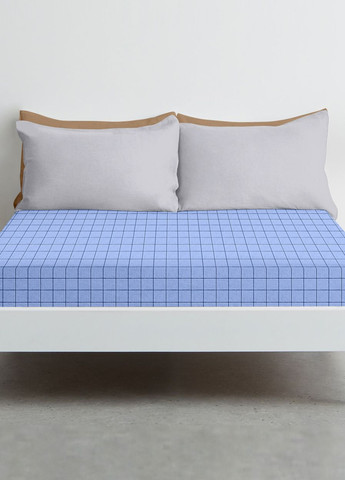 Простирадло на резинці 90х200 BLUE GEOMETRY (4822052147634) Cosas (266617885)
