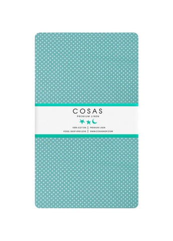 Простирадло на резинці 180х200х30 MINI DOTS (4822052209431) Cosas (266620682)