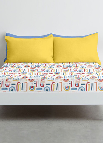 Простирадло на резинці 180х200х30 RAINBOWS (4822052214688) Cosas (266617639)
