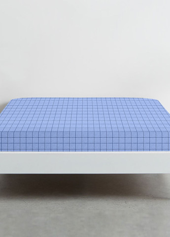 Простирадло на резинці 180х200х30 BLUE GEOMETRY (4822052209189) Cosas (266617086)