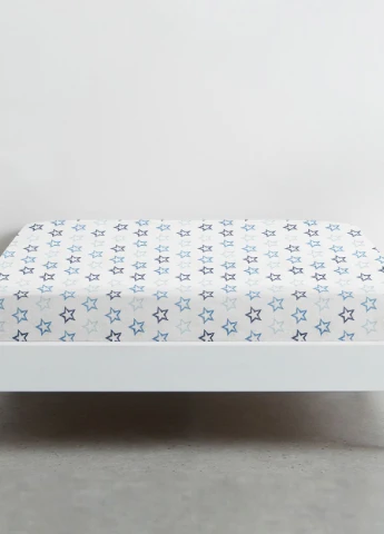 Простирадло на резинці 160х200х30 BLUE STAR (4822052205945) Cosas (266619365)