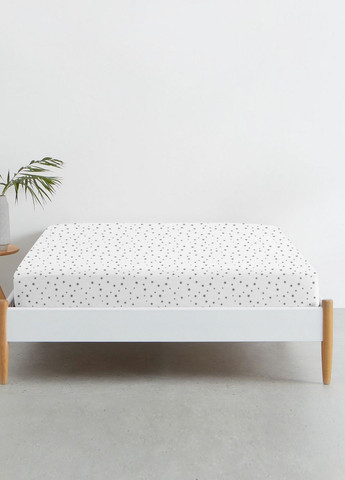 Простирадло на резинці 180х200х30 GREY STARFALL (4822052209707) Cosas (266620872)