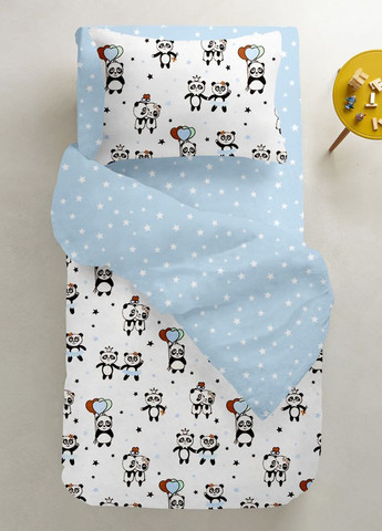 Простирадло на резинці 140х200х25 LIGHT BLUE STARFALL (4822052213155) Cosas (266619733)