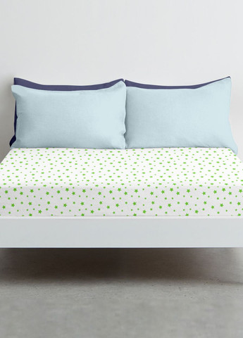 Простынь на резинке 180х200х30 GREEN STARS (4822052209691) Cosas (266617886)