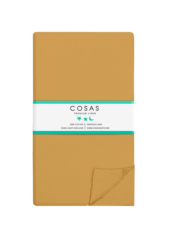 Простынь на резинке 80х160 CURCUMA (4822052088845) Cosas (266621810)