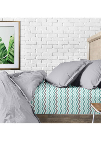 Простирадло на резинці 180х200 ZIGZAG (4822052088555) Cosas (266619605)