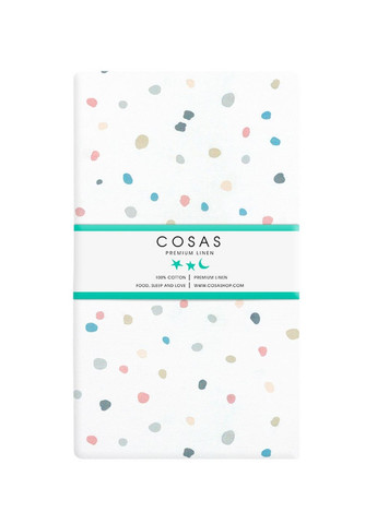 Простирадло на резинці 160х200х30 COLOR BLOTS (4822052205464) Cosas (266619906)
