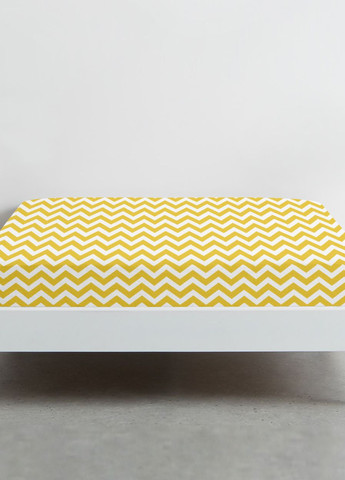 Простынь на резинке 90х200 YELLOW ZIGZAG (4822052147788) Cosas (266617355)