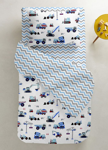 Дитяче простирадло 110х160 ZIGZAG (4822052191101) Cosas (266616897)