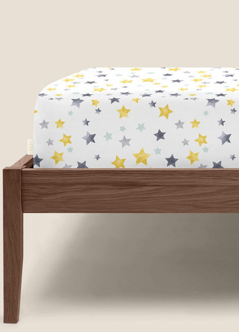 Простирадло на резинці в дитяче ліжечко 60х120 STARFALL (4822052211748) Cosas (266618397)