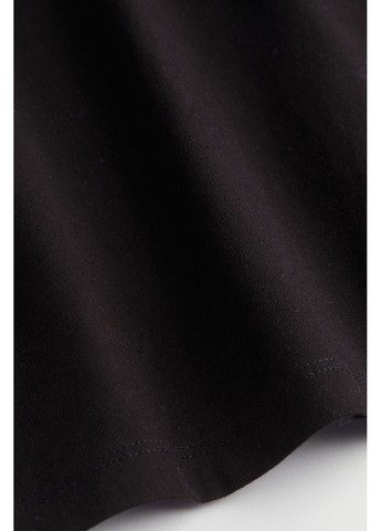 Чорна кежуал сукня H&M однотонна