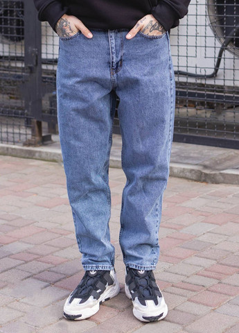 Синие демисезонные мужские джинсы cj Without