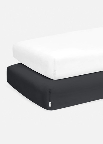 Набір простирадло на резинці 90х200 WHITE / BLACK (4822052061930) Cosas (266619470)