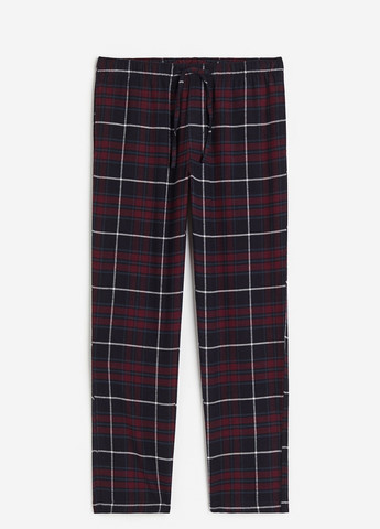 Красные домашние демисезонные брюки H&M