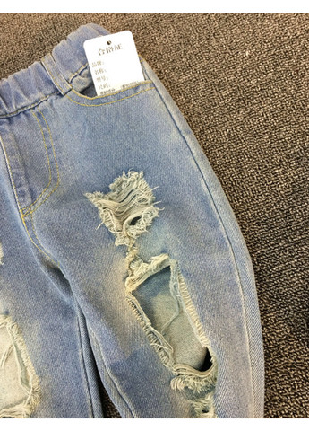 Голубые летние джинсы No Brand