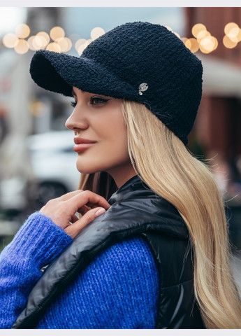 демісезонна кепка чорного кольору Dressa (266622352)