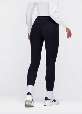 чорні лосини з начосом із завищеною талією Dressa (266622710)