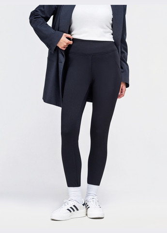 чорні лосини з начосом із завищеною талією Dressa (266622710)