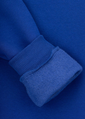 Mago свитшот однотонный синий повседневный