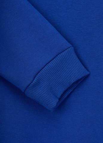 Mago свитшот однотонный синий повседневный