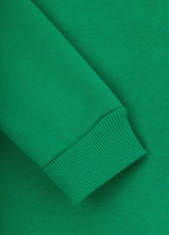 Mago свитшот однотонный зеленый повседневный