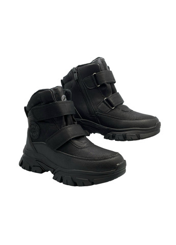 Черные повседневные осенние зимние ботинки Clibee
