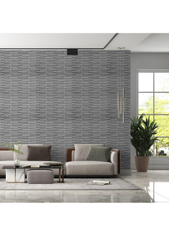 Декоративная самоклеющаяся 3D панель 308х70х0,5 см Sticker Wall (266624824)