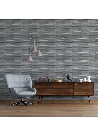 Декоративная самоклеющаяся 3D панель 1960х70х0,5 см Sticker Wall (266624991)
