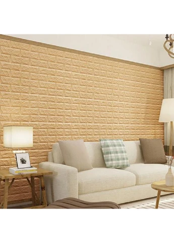 Декоративна самоклеюча 3D панель 70х77х0,7 см Sticker Wall (266625203)