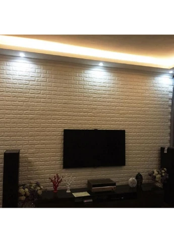 Декоративна самоклеюча 3D панель 70х77х0,7 см Sticker Wall (266625203)