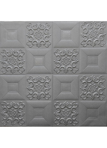 Декоративна самоклеюча 3D стельова панель 70х70х0,5 см Sticker Wall (266625194)