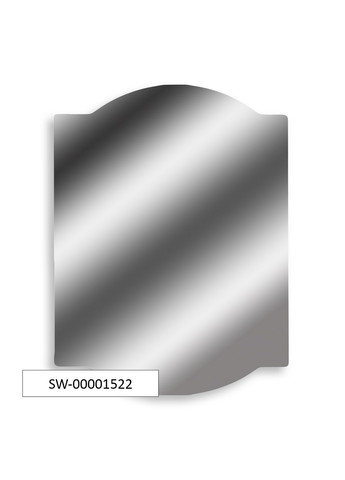 Дзеркальна акрилова наклейка 30х40х0,2 см Sticker Wall (266624908)
