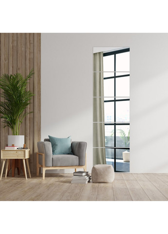 Дзеркальна акрилова наклейка 40х60х0,2 см Sticker Wall (266624967)