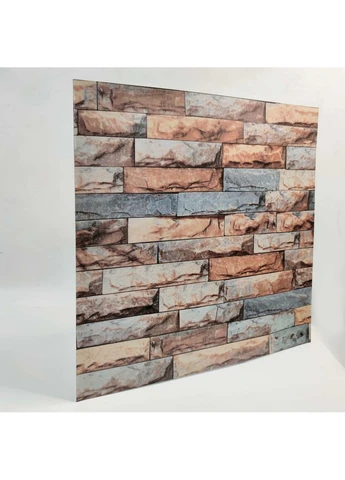 Декоративна самоклеюча 3D панель 60х60х0,15 см Sticker Wall (266625516)
