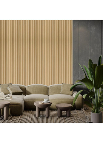 Декоративная стеновая рейка 16х2,3х300 см Sticker Wall (266625352)