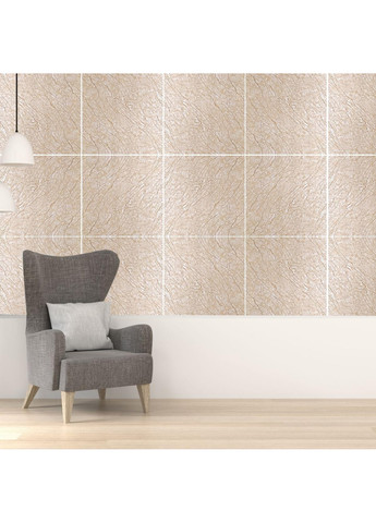 Декоративна плита ПВХ 60х60х0,3 см Sticker Wall (266625424)