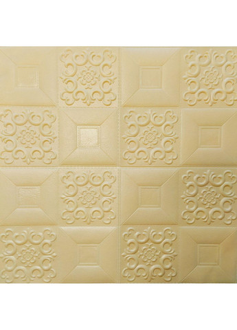 Декоративна самоклеюча 3D стельова панель 70х70х0,5 см Sticker Wall (266625303)