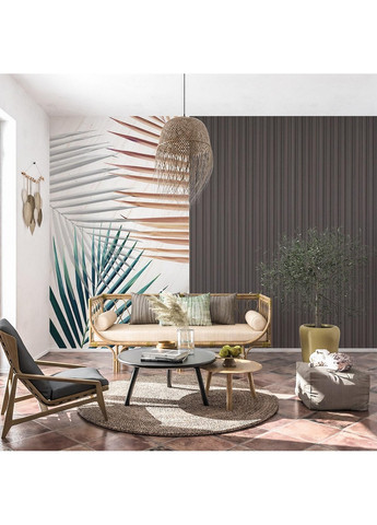 Декоративна стінова рейка 16х2,3х300 см Sticker Wall (266625241)