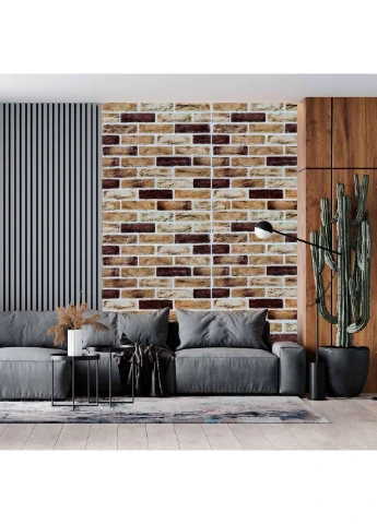 Декоративна самоклеюча 3D панель 70х70х0,6 см Sticker Wall (266625288)