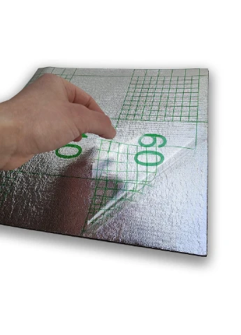 Самоклеящаяся плитка под ковролин 60х60х0,4 см Sticker Wall (266625600)